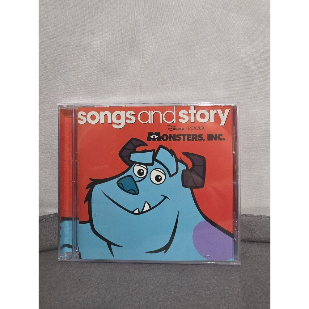 Monsters, Inc. Songs and Story CD 2012 Walt Disney Pixar RARE